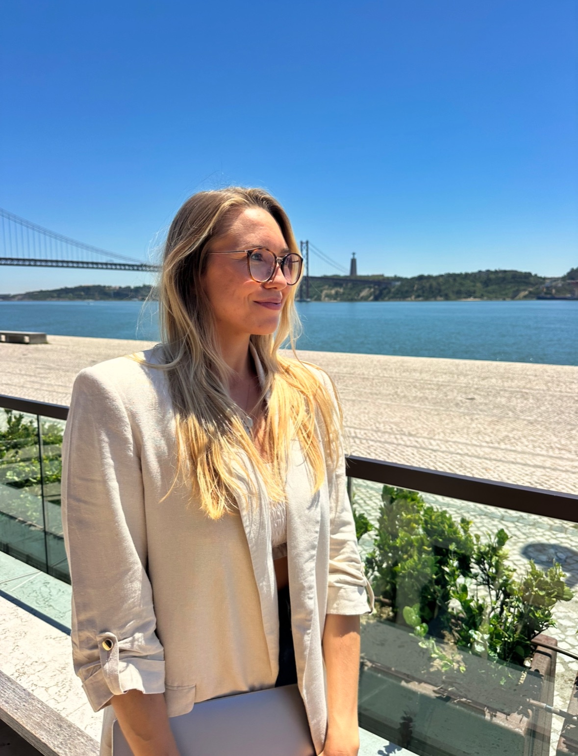 Lena Gierl in Lissabon